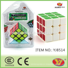 Cubos mágicos educativos del rompecabezas del plástico 3D YJ barato Guanlong modificado para la promoción